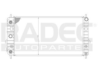 Radiador Pontiac G5 2005-2006-2007-2008 L4 2.2/2.4 Lts Aut