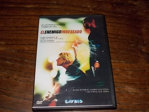 Dvd Original El Enemigo Indeseado - Mirren Gooding Jr