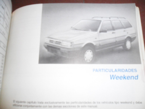 Manual Del Usuario Original Sevel Fiat Duna Todo Los Modelos