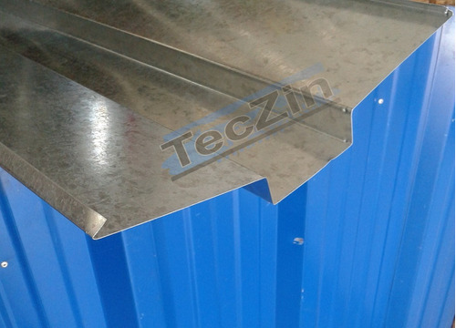 Imagen 2 de 2 de Zingueria Conversa Lima Hoya Galvanizado Techos Des. 50 Cms.