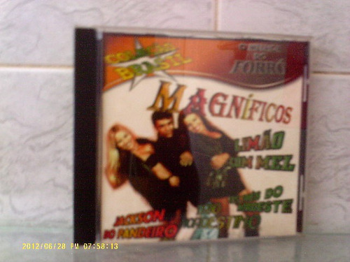 O Melhor Do Forró - Cd Coletânea Vários - Cd Excelente 