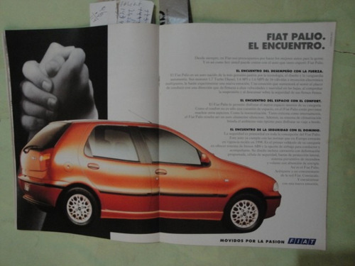 Publicidad Fiat Palio Año 1997