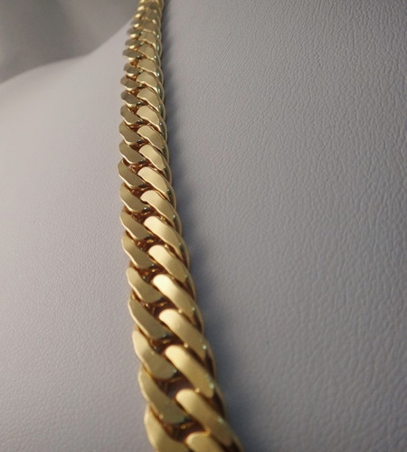 Corrente Grumet Duplo Em Ouro 18k Grossa 45 Gramas Promoção