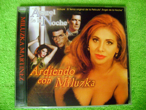 Eam Cd Ardiendo Con Miluzka Martinez 2000 Angel De La Noche