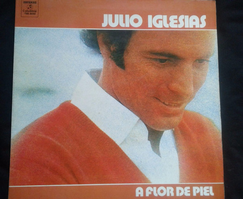 Lp Julio Iglesias A Flor De Piel