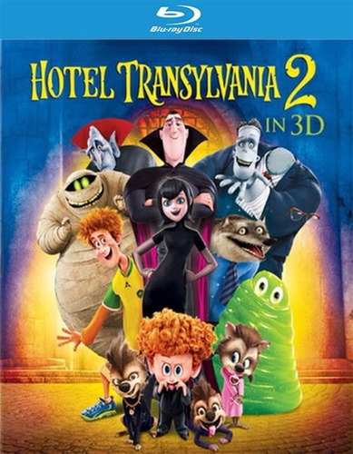 Blu-ray Hotel Transylvania 2 / 3d + 2d + Dvd