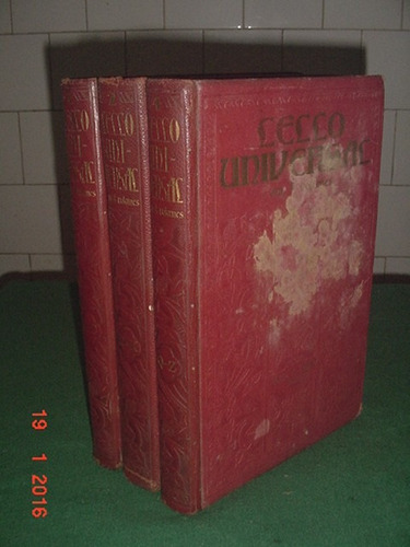 * 3 Volumes - Lello Universal - Para Completar Coleção *