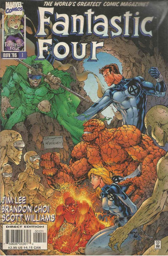 Fantastic Four  01 - Marvel - Bonellihq Cx129 J19