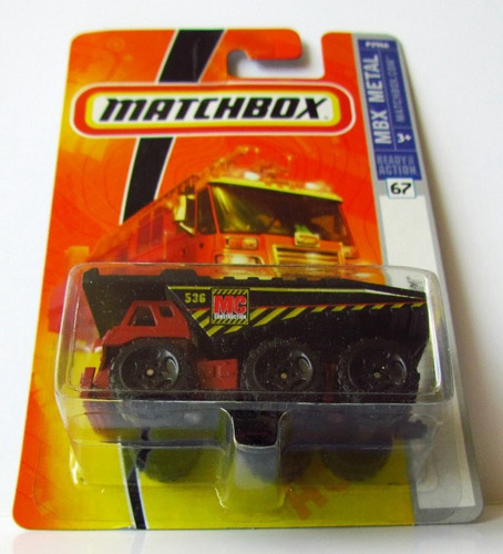 Camión A Escala Matchbox: Trash Titan (camión Minería)