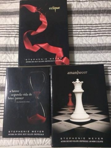 Saga Crepúsculo - 3 Livros