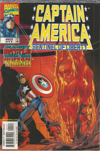 Captain America Sentinel Of Liberty 11 - Bonellihq Cx129 I19