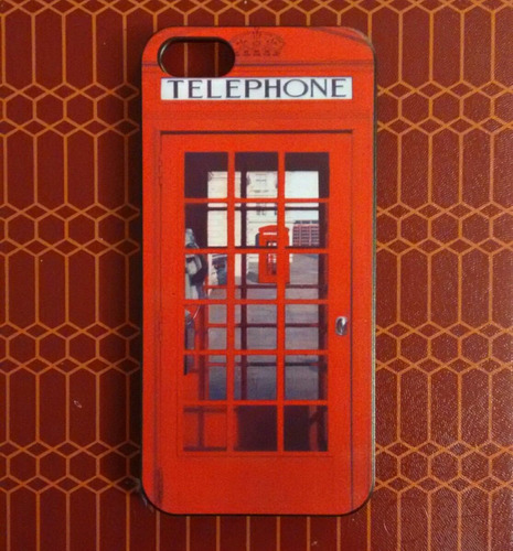Case iPhone 5/5s Cabine Telefonica Inglaterra + Pelicula