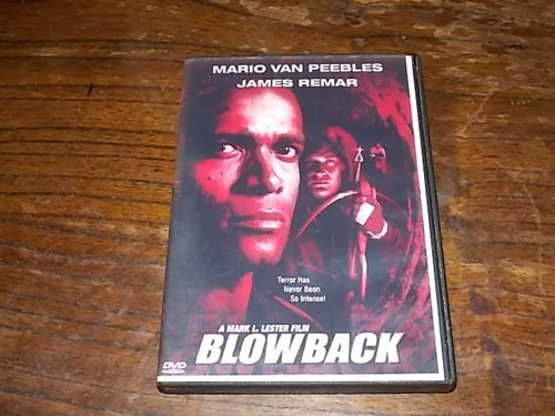 Dvd Original Blowback - Retroceso - Van Peebles Remar Lester