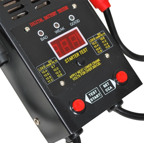 Imagem 3 de 4 de Teste De Bateria Digital Analisa A Bateria Por Amperagem Cca