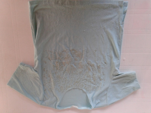 Remera Manga Corta Color Celeste