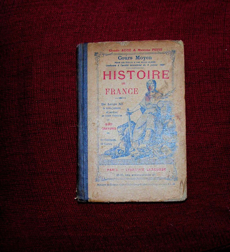 Libro Historia De Francia 1919