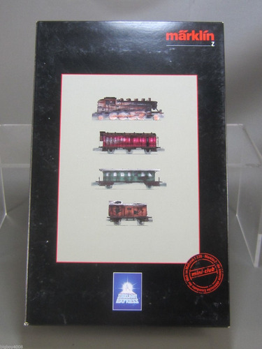 Imagen 2 de 6 de Nico Starlight Express E Ltd Marklin Mini Club 8115 (smz 05)