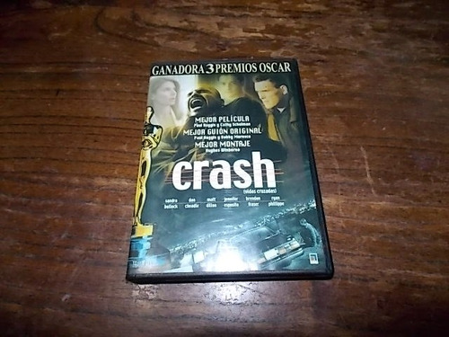 Dvd Original Crash Vidas Cruzadas - Bullock Fraser Dillon