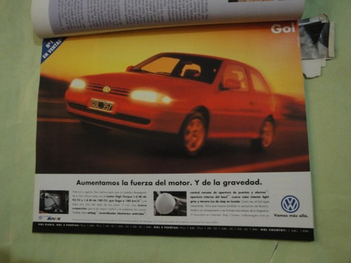 Publicidad Volkswagen Gol Año 1998