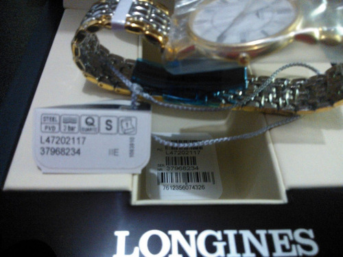 Longines Presences White Dial Two-tone Watch L47202117