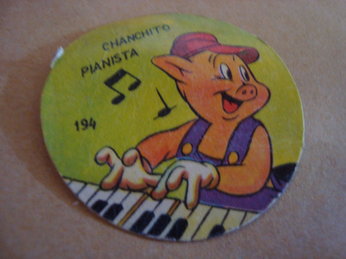 Figurita Del Album El Club De Mickey 1964 194 Chanchita Pian