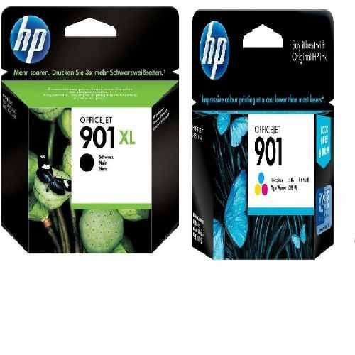 Cartuchos Hp De  Impressoras 901xl Preto + 901 Color