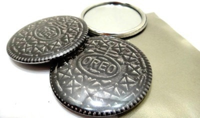 2 Espejos Oreo Galleta Prácticos La Moda - Cotillón - Regalo