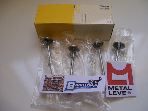 Kit Válvulas Admissão Escape Metal Leve Honda Twister 250