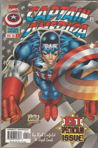 Captain America 01 - Marvel - Bonellihq Cx129 I19