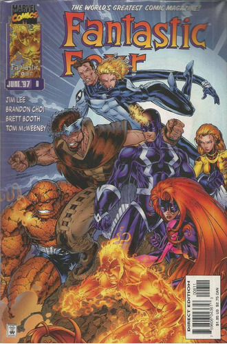 Fantastic Four  08  - Marvel - Bonellihq Cx129 J19