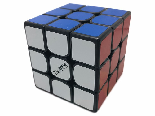 Cubo Rubik 3x3 Qiyi Valk 3 Negro #pc Belgrano Cubo 3x3x3