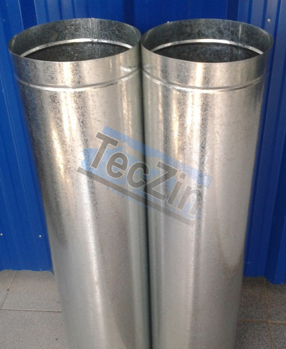 Imagen 2 de 2 de Zingueria Caño Ventilacion Parrilla Salamandra Galvanizado