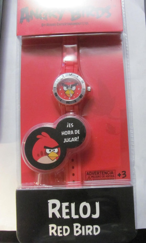 Angry Birds Reloj Pulsera  Red Bird Nuevo Sellado