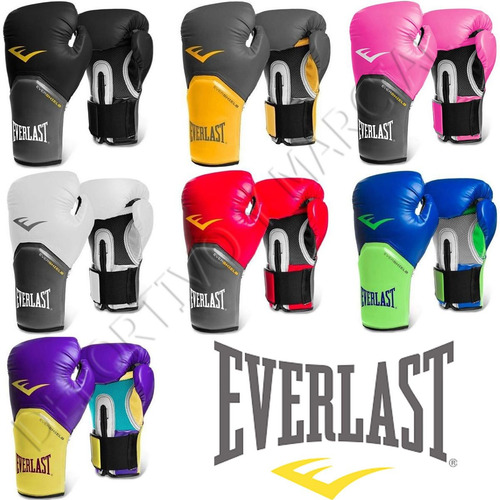 Imagen 3 de 8 de Guantes De Boxeo Everlast Pro Style Elite Rosa + Funda Cuota