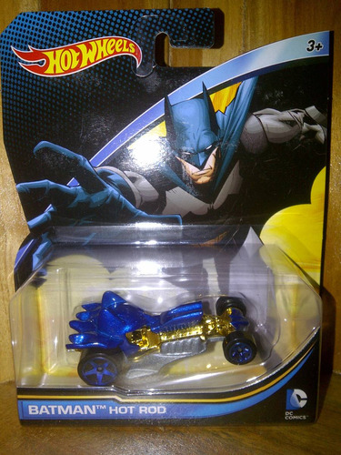 Hot Wheels Batman Batimovil Batmobile Hot Rod Dc Comics 2015