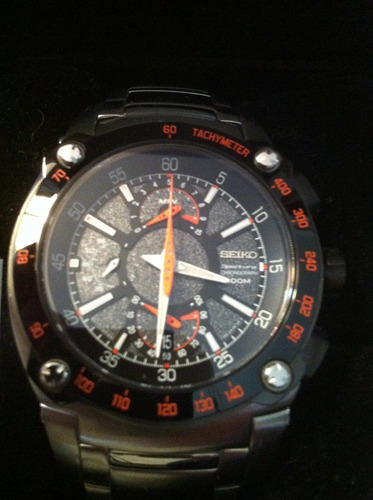 Imagen 3 de 6 de Amf44 Reloj Espectacul Seiko Sportura Flyback Mod. Spc039p1