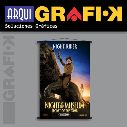 Posters - Banners De Peliculas - Una Noche En El Museo 3