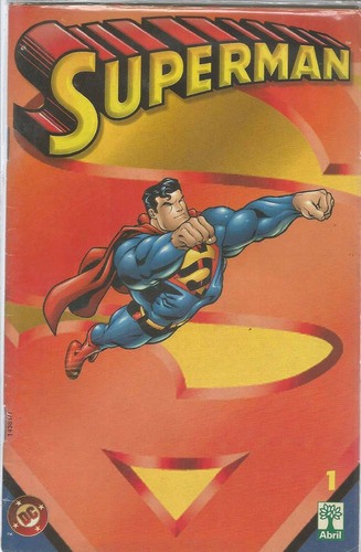 Superman 01 2ª Serie - Abril 1 - Bonellihq Cx128 I19