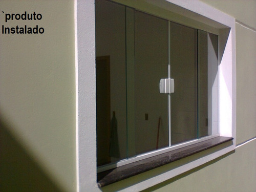 Combo Especial Janelas E Portas 4 Folhas Vidro 8mm Fumê