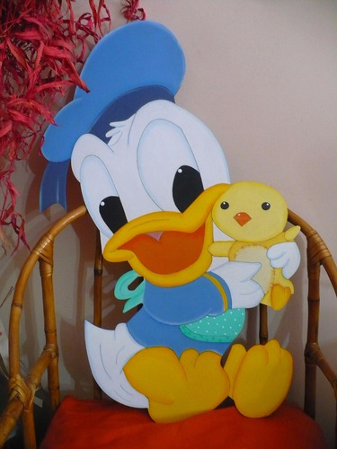 Pato Donald Bebe Figura Fibrofacil