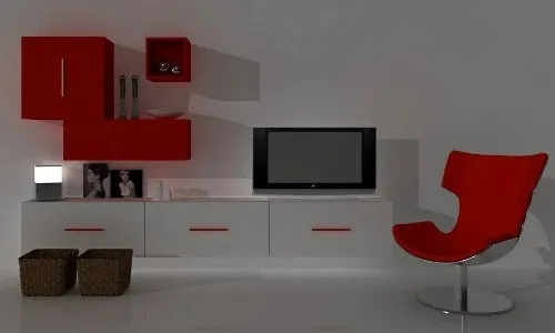 comprar Mesa De Tv Porta Plasma Mas Estanteria Mas Cubos Oferton !
