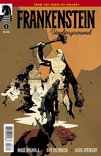 Frankenstein Underground #3 (2015) Dark Horse - Hellboy