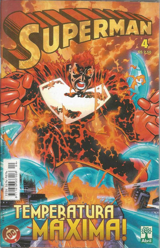 Superman 04 - Abril  - Bonellihq Cx128 I19