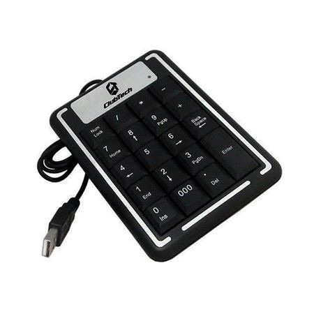 Teclado Numérico Usb Preto P/notebook + Nf-e