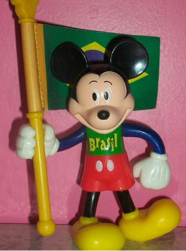 Mickey Brasileño Coleccion Disney Mc Donald's Figura Muñeco