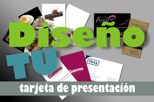 Diseño Grafico Tarjetas De Presentación Editables