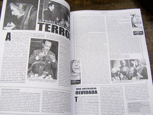 Imagen 3 de 6 de Shock Tv * Terror Y Suspenso * Libro De Oro De Cinefania