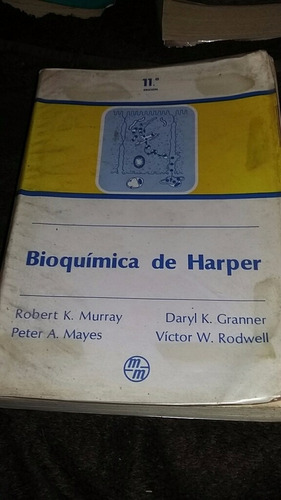 Libro Usado Bioquimica De Harper Murray Mayes Granner Rodwel