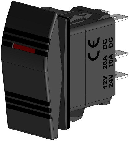 Imagem 1 de 1 de Interruptor On - Off - Cod 2749