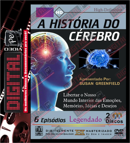 Dvd - A História Do Cérebro (2 Dvd's) + Frete Grátis!!!